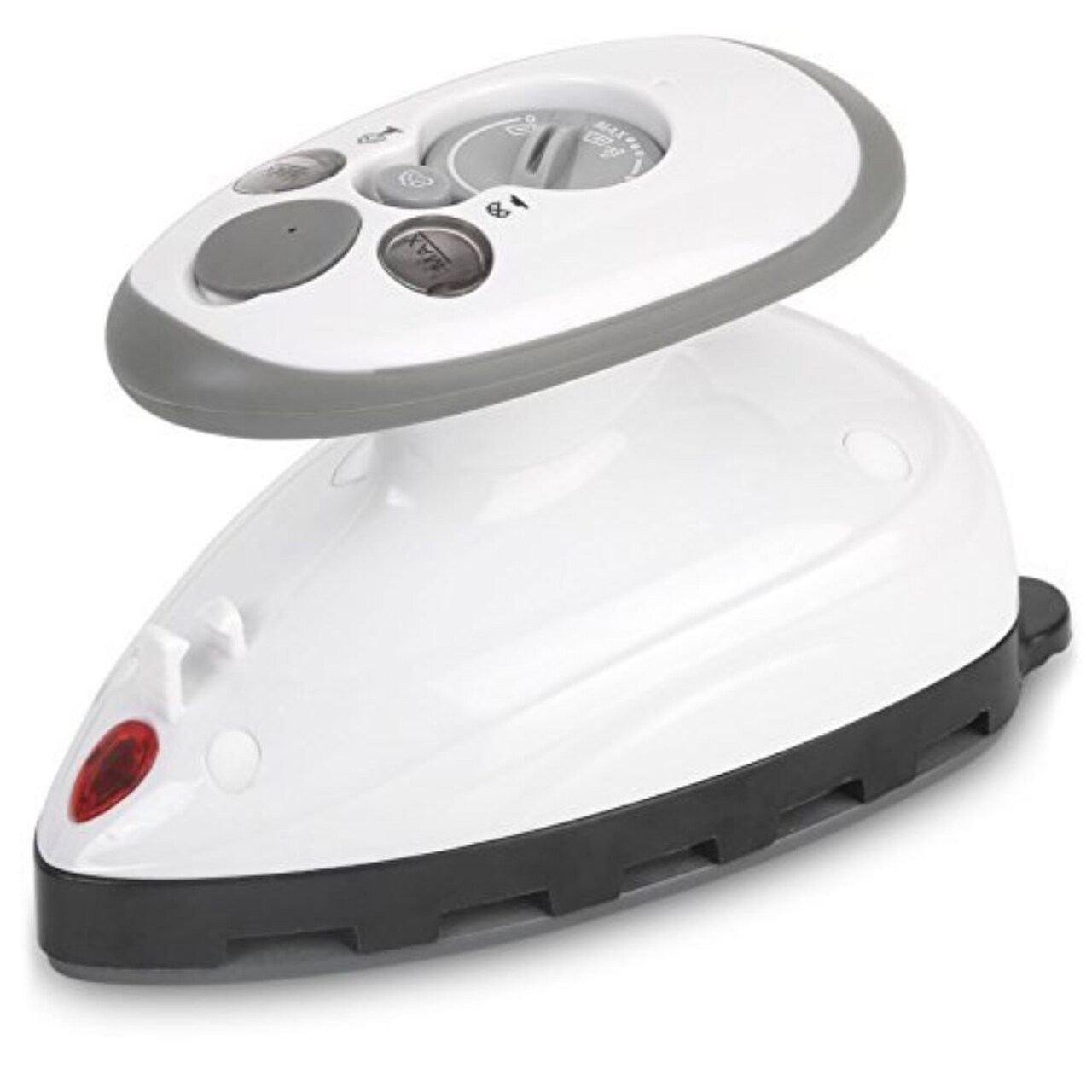 Ivation Mini Iron, Dual Voltage Steam Iron for Clothes, Compact Travel Iron W/Extra-Long Power Cord
